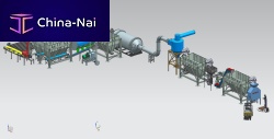 Pellets production line automaticrotary
