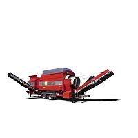 Dry screening screening unit HZ 52 DTfor industrymobiledrum