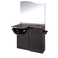 Free-standing washbasin cabinet LC-248Blaminatecontemporarywith drawers