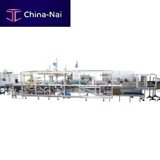 Heat-shrink film tray packer sleeve wrapping machine LFTautomaticfor cansfor bottle packs