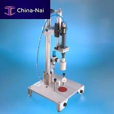 Pneumatic screw capping machine AV11semi-automaticbottle topfor plastic bottles