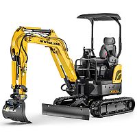Mini excavator E17CcrawlerTier 4 - finalconstruction