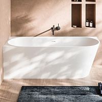 Corner bathtub Bogota'back to wallfor homescontemporary