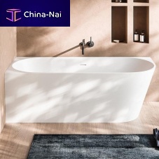 Corner bathtub Bogota'back to wallfor homescontemporary