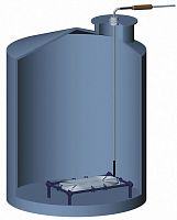 Flat immersion heater Galvatherm® - hors gel