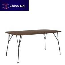 Contemporary table VISCOUNTwalnutashMDF