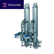 Falling film evaporator MVRprocessfor dairy productscondensate