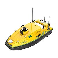 Bathymetric monitoring unmanned surface vehicle HydroBoat 990autonomousfor hydrographic surveying
