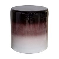 Contemporary side table ADONImetalmetal baseround