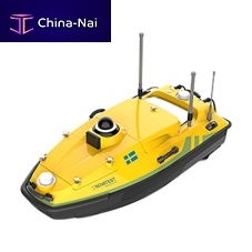 Bathymetric monitoring unmanned surface vehicle HydroBoat 990autonomousfor hydrographic surveying