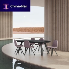 Contemporary table ESLAceramicmetal baserectangular