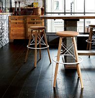 Contemporary bar stool DAYBYDAY : JACKcorkoak basepainted steel base