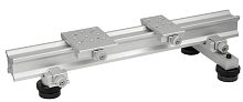 Optical component mount rail