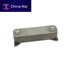Oil cooler for heavy truck enginesstainless steel