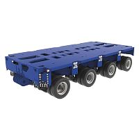 6-axle self-propelled trailer �ADDRIVE�for heavy loadsmodular