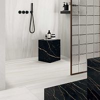 Contemporary pedestal Marbleporcelain stoneware