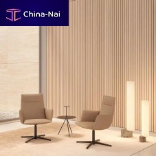 Contemporary chair NOHA indoorfabricmetal