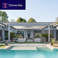 Glass conservatory GALLIERA VENETA (PD) - ITALYmetalfabricmotorized