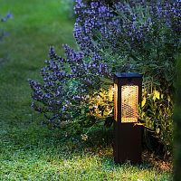 Contemporary lantern TRADITION aluminumLEDrectangular