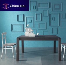 Contemporary dining table NEXUSslateelmrectangular