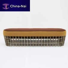 Contemporary bench CHOCOLATE ECLAIRfabricpolyesterpaper