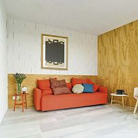 Sofa bed NAPcontemporaryfabricgray