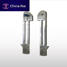 Bucket elevator for the food industry EF seriesbeltmotorizedfor powders