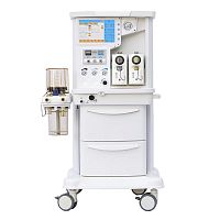 Trolley-mounted anesthesia workstation YSAV6302Ewith respiratory monitoring