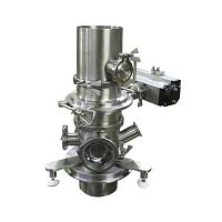 Powder rotary valve for pharmaceutical applicationsgravity