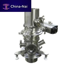 Powder rotary valve for pharmaceutical applicationsgravity