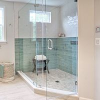 Glass door hinge HIDROBI A-MARK IIIfor shower dooraluminumwith self-closing system