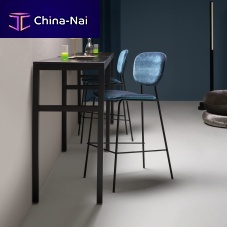 Contemporary bar stool OLGAfabricmetal base4-legged