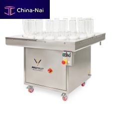 Bottle rinser semi-automatic