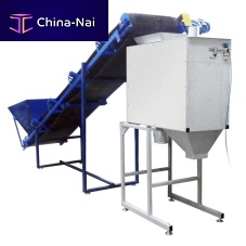 Semi-automatic filling machine open bagfor granulatesfor pellets