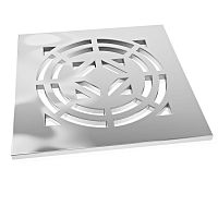 Shower drain grate JACKOBOARD® TERRAstainless steel