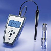 Dissolved oxygen measuring instrument SD 400 Oxi Lopticalportable