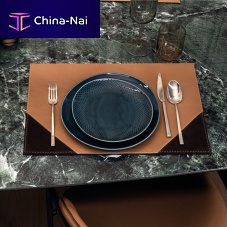 Leather placemat TOVAGLIETTAcontemporary