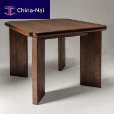 Contemporary table MONROE hardwoodwooden baserectangular