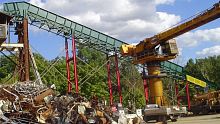 Metal recycling line