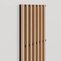 Solid wood acoustic panel WL H7 38x38for wallfor ceilinglarch