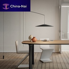 Floor-standing lamp Koinaluminumsteelglass