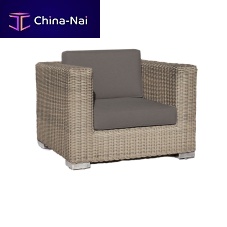 Contemporary armchair ELEMENTSwickeraluminumgarden