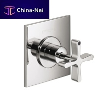 Shower mixer tap 36 104 585wall-mountedchromed metalbathroom