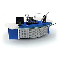 Curved formwork table wooden
