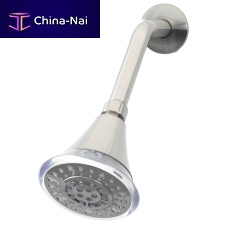 Wall-mounted shower head 5-FUNCTIONroundrainwith built-in light