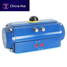 Pneumatic valve actuator JHA seriesrotaryrack-and-piniondouble-piston