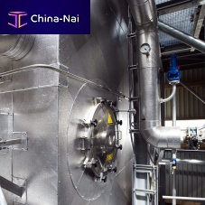 Water-cooled condenser steelprocess