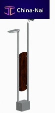 Urban lamp post CEDRUScontemporarystainless steelLED