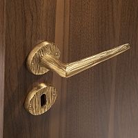 Door handle FOSILEbronzetraditionalhome
