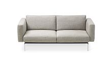 Contemporary sofa 1424 SMARTfabricleatherbeige